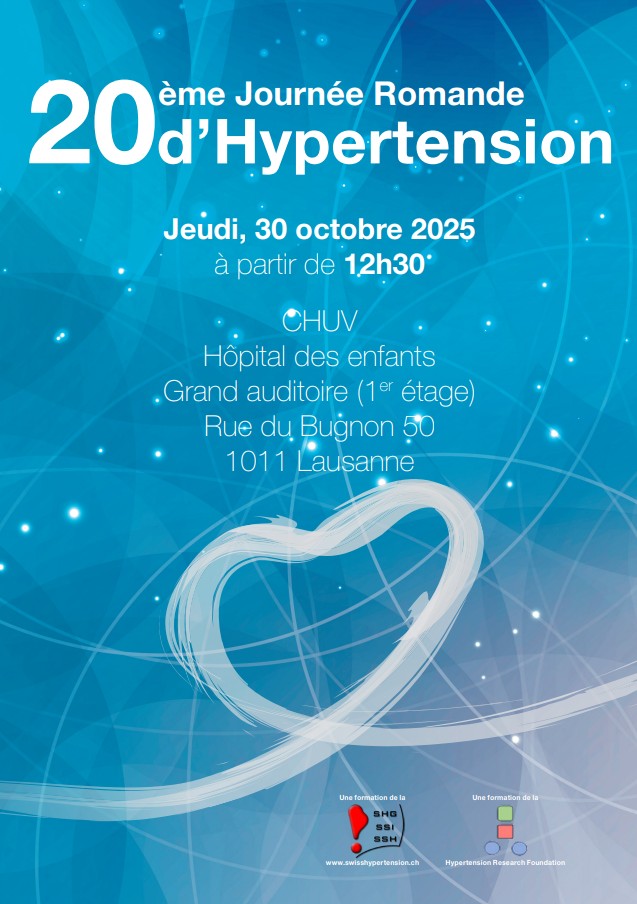 20ème Journée Romande d’Hypertension
